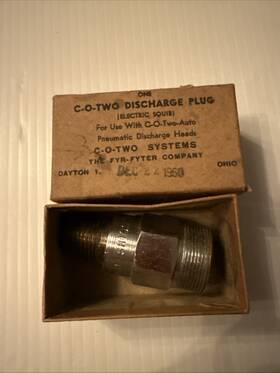 88520 Norris Industries Nos Electric Squib Co2 Discharge Plugs Auto Box Has Wear