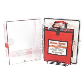 80-0471 North American Rescue Bleeding Control Kit Polycarbonate Cabinet 91