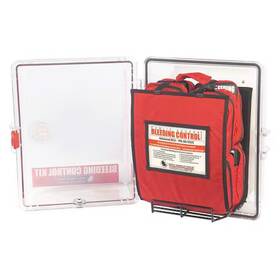 80-0527 North American Rescue Bleeding Control Kit Polycarbonate Cabinet 104