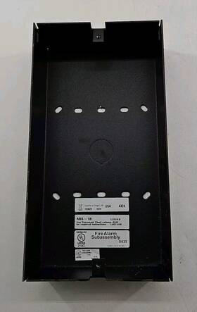 Abs-1b Notifier - Annunciator Surface Box 8.50 Inch X 4.50 2