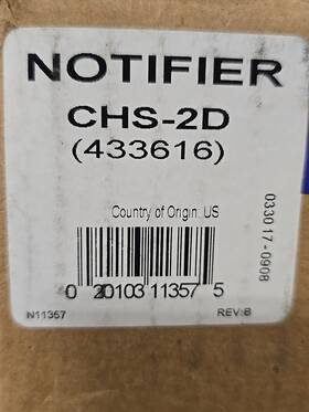 Chs-2d Notifier Nchs2d New