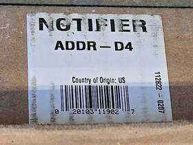 Sbb-d4 Notifier Nsbbd4 New Blackbox Assembly