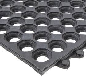 T32s0033bl Notrax T32 Ultramat Lightweight Modular Anti-fatigue Drainage Mat 3ft X