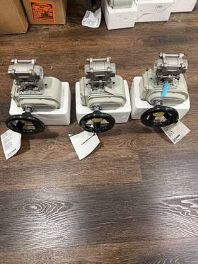 919528-0 Novenco Ball Valve Dn25 3-piece F/f With Actuator L38417 Water Mist