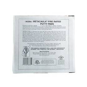 4347227 Nsi Industries Rectorseal 66335 7-inch By 1/8-inch Metacaulk Fire Rated Putty Pads