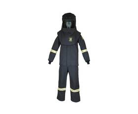 Tcg4b-es-l Oberon Hvsl Arc Flash Suit Kit - 40 Cal Includes Hood Coat Bib Escape Strap