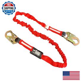 B08xy87kbx Palmer Safety L121133 6 Ft Single Leg Lanyard Internal Shock Absorber