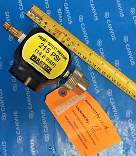 895401g3l1 Paratech 22 Preset Outlet Pressure Regulator 215psi Usa Mint 9.5/10