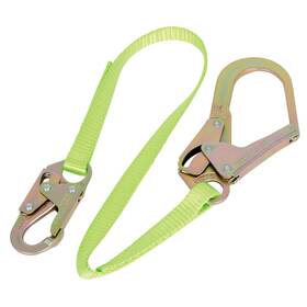 B01hjfssti Peakworks Fall Protection Restraint Lanyard Webbing Snap And Form Hooks 6 Ft