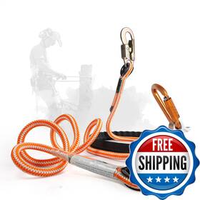 B07jywbhbt Pelican Rope Proclimb Arborist Positioning Lanyard By - 1/2 In X 8 Ft Polyester