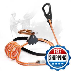 B07jyxhk2d Pelican Rope Proclimb Arborist Positioning Lanyard By - 1/2 In X 8 Ft Polyester
