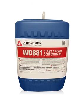 Icl-pcwd881 Phos-chek Wd881 5 Gal Concentrate Class A Fire Retardant Foam Gel Forest Service