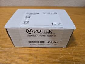 3001002 Potter New Rcds-1 Releasing Circuit Disable Switches