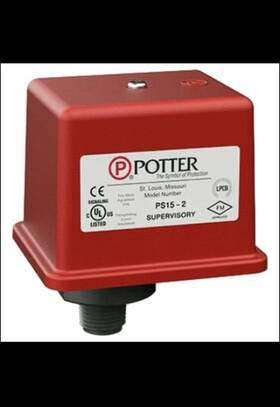 Ps15-2 Potter High/low Pressure Indicator Waterflow Switch Spdt New