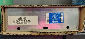 Pottorff Wd100 Manual Balancing Damper Triple V Blade Model#wd100 8.00 Inch X8.00