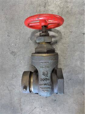 19-281 Powhatan 2-1/2 Inch Fire Hose Gate Valve Bronze #19-281