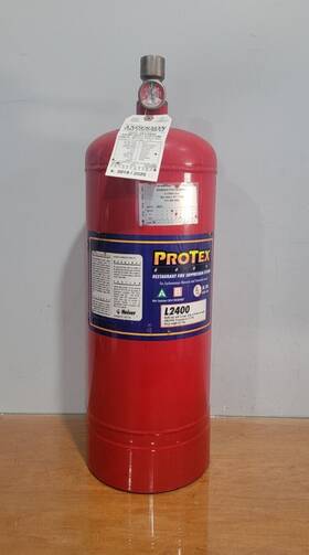 L2400 Protex 2000 Restaurant Fire Suppression Cylinder 2.4gal. 9.8l