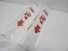 Psp634 Accuform Projection Fire Extinguisher Sign Red On White 846642060046