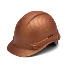 B01fgjl0zi Pyramex Ridgeline Cap Style Hard Hat 4-point Ratchet Copper Pattern