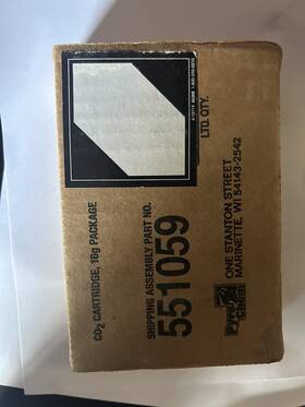 55105916 Pyrochem Pyro Chem Carbon Dioxide 6 Actuation Cartridge