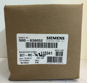 500-636052 Pyrotronics Siemens Red Wall Mount Fire Alarm Strobe -