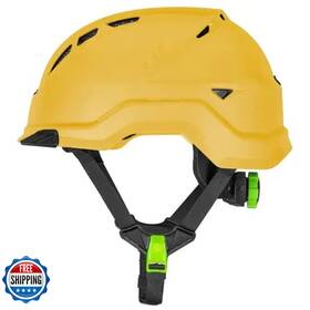 B0cc3d5v49 Radix Lift Hrx-22lc2 - Vented Safety Helmet Hard Hat Yellow