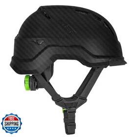 Hrx-22ckc2 Radix B0cc43lk5l Lift - Vented Safety Helmet Hard Hat Carbon Fiber
