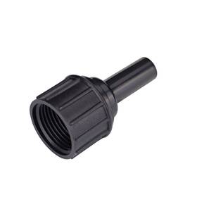 100050121 Raindrip R326ct Pipe Thread Swivel With 0.25-inch Compression Adaptor Black