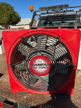 Efc150x-eg8000x Ramfan Efc150x High Capacity Hazardous Location Smoke Ejector Blower 16 Inch