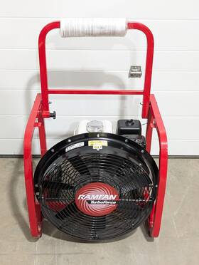 Gx160 Ramfan Gf210 Ppv Fan Honda Gas Engine New Positive Pressure Ventilation