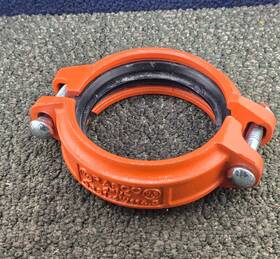 Qrs1-4 Rasco Qrs1-4/114.3 Inch /114.3 Push-on Heavy-duty Grooved Rigid Coupling