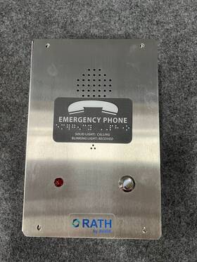 2100-956sip Rath Surface Mount Floor Call Box