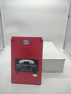 2100-956rr Rath Communications Floor Call Box K20-2504 Read Description