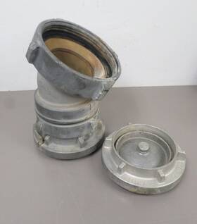 Red Head 5 125 6 Storz -5 Inch To 4.5 Nh 45 Adapter With Cap