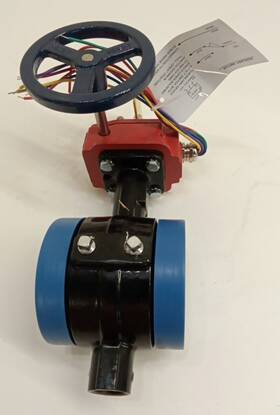 7m99004907 Reliable Rasco Rel363gt 4 Inch Grooved Butterfly Valve Norm. Open 363 Psi
