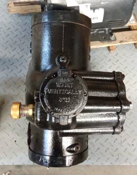 92116006 Reliable Sprinkler Mj6 Ddx 8 Inch Deluge Valve 250 Psi Vertical Mount Black
