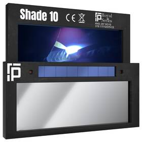 B0ddk17nq7 Ridge Products Prince Single 1.0 Silver Auto Darkening Welding Lens 2x4.25 Inch Shade 10 Ultra