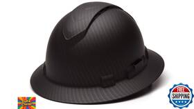B07l6qmygg Ridgeline Pyramex Full Brim Hard Hat 4-point Ratchet Vented Matte Black Graph