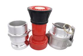 N2003pc2 Rosyocean Heavey Duty 2 Inch Npsh Fire Hose Nozzle With X Aluminum Camlock Fitting