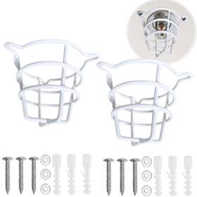 Ro-wg-0502 Rosyocean 2 Pack White Fire Sprinkler Head Protector Cage Guard Cover For Both 1/2 Inch &