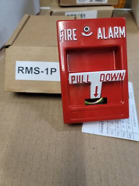 Rms-2p Rsg Rms1p New Inc -1 Fire Alarm Pull Station Brand Made In The Usa