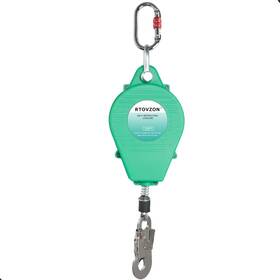 Rtovzon B0dk6bgrpm 33ft Self Retracting Lifeline Fall Arrest Protection Steel Wire