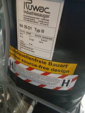 Na-35 Ruwac Na 35 Wet Seperator Vacuum 8 Units