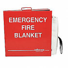 S97457 Sellstrom Fire Blanket And Cabinet Fiberglass 032738029336