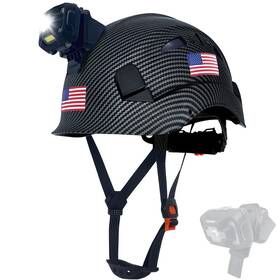 B0d4vc8wfj Safebuilder Construction Safety Helmet Headlight Hard Hat Headlamp Adjustable