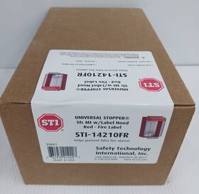 Sti-14210fr Safety Technology International New Sti Universal Stopper Cover Red