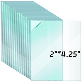 B0ft84vk74 Saysurey 200 Pcs 2x4.25 Inch Clear Welding Lens 0.04 Thick Replacement Helmet Acces