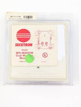 Mri-m500dm Secutron 4031022 Dual Monitor Module Fire Alarm