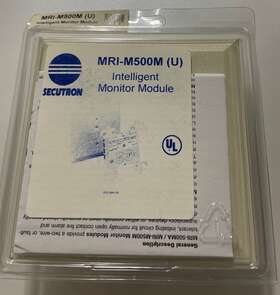 Mri-m500m Secutron U Monitor Module Fire Alarm Nib