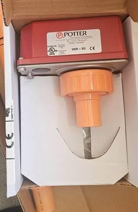 Sg 785192014331 Potter Fire Sprinkler Alarm Switch Vsr-sg 1 Inch Nom. Pvc With Riser Assembly/gauge